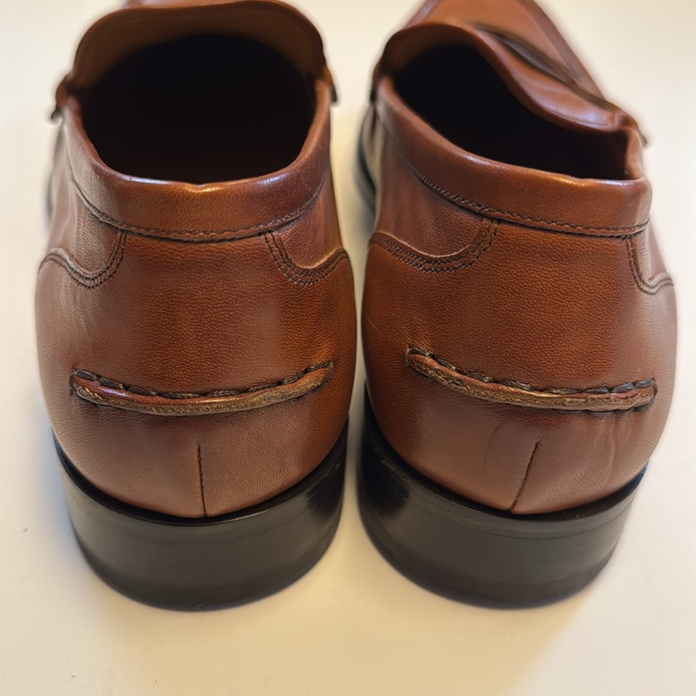 New Cole Haan Men's British Tan Grand OS Loafers 12M - Picture 8 of 10